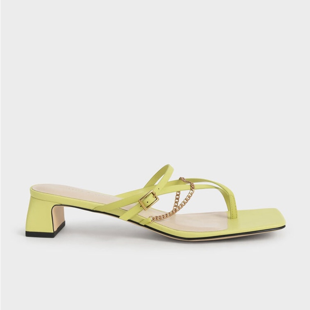 Charles & Keith Chain Link Heel